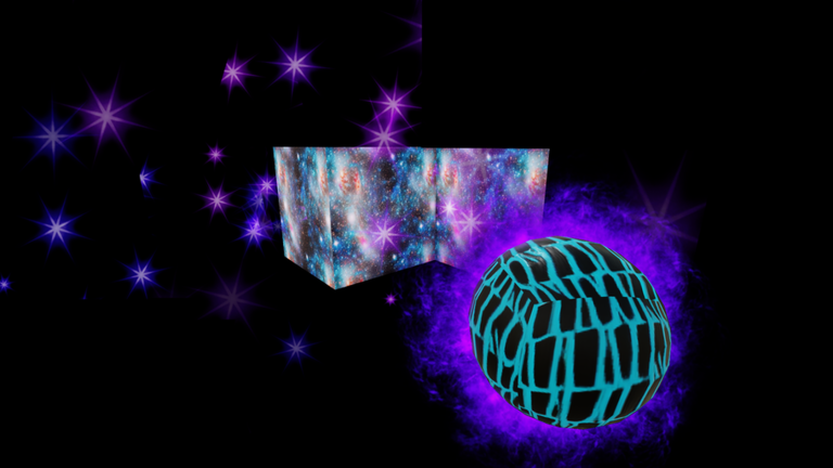 Galaxy stone and a glowing sphere in a late Mining Empire layer